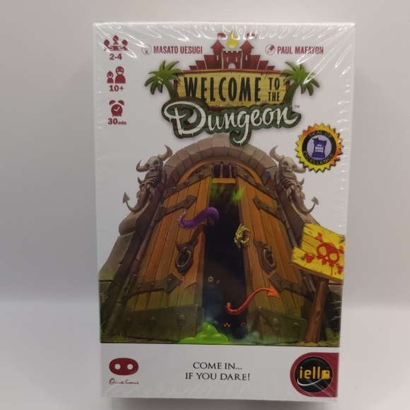 Welcome to the Dungeon Push-Your-Luck Board Game Card Game NEW SEALED - Picture 2 of 12